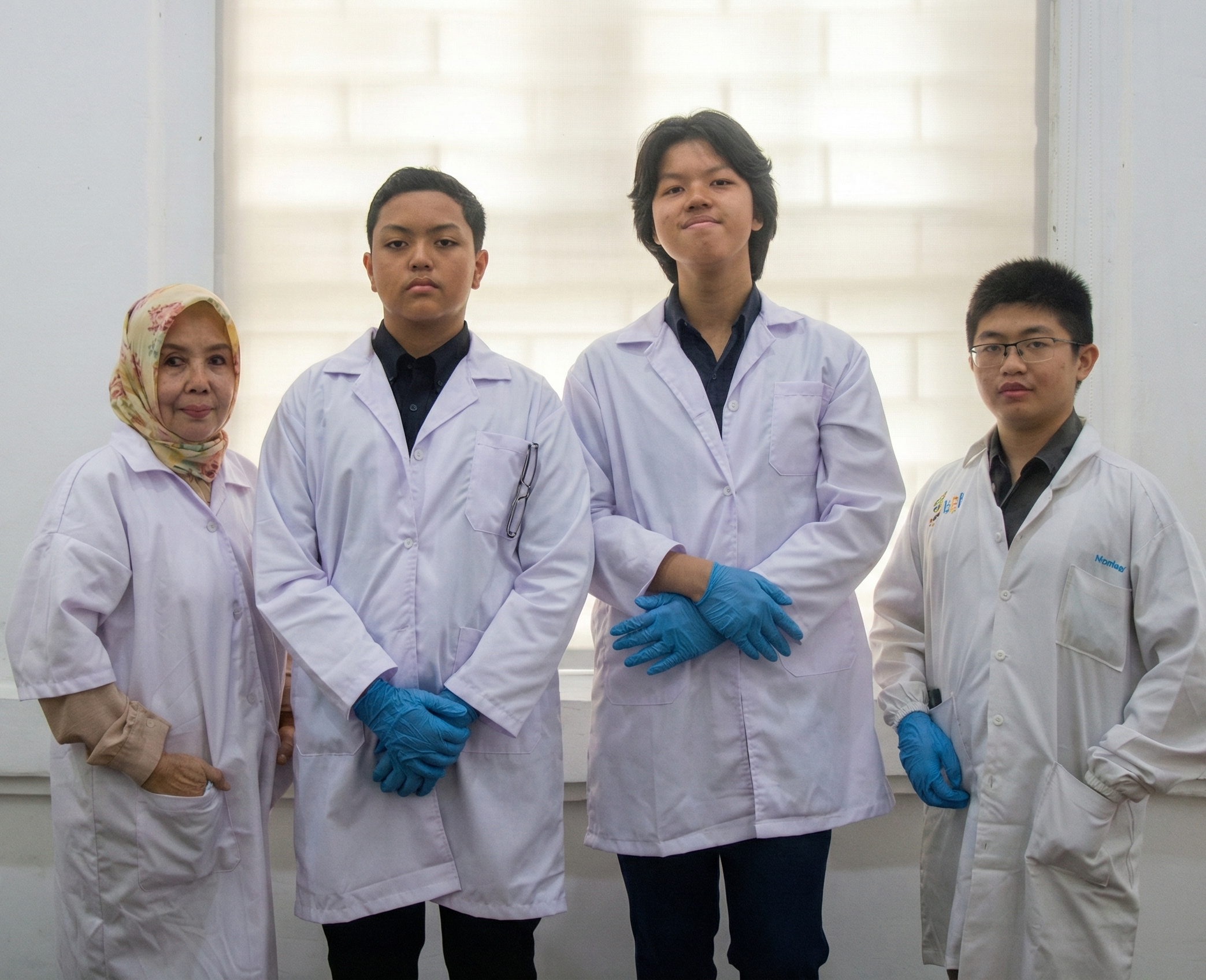 LipoDual Team - Richard, Fachri, and advisors